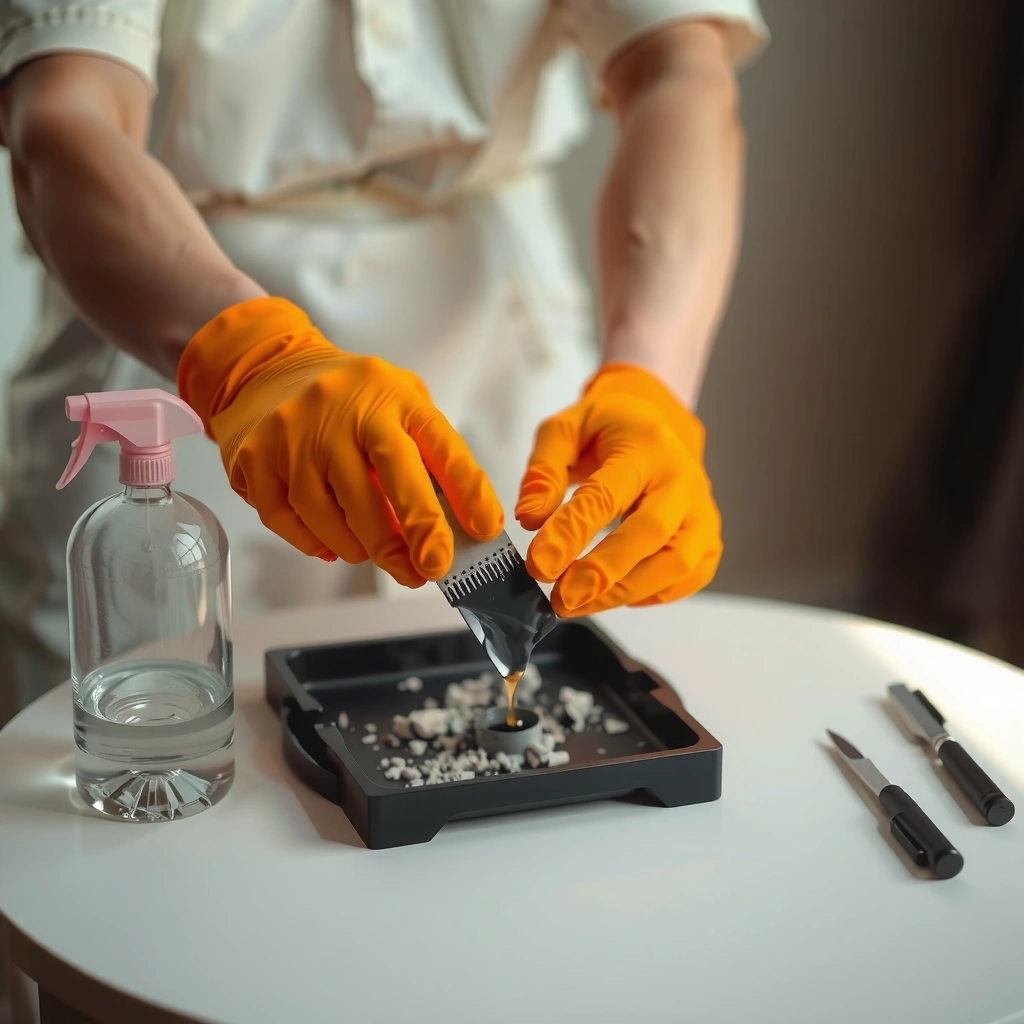Ashtray Type - how to clean ashtray