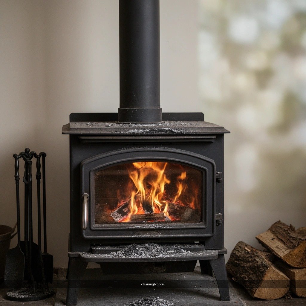 Baseline - how often to clean wood stove chimney