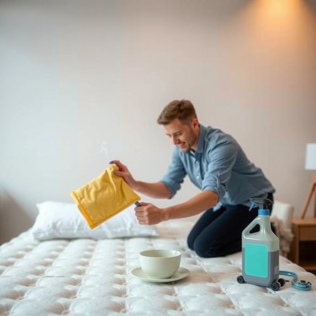 Bedding - how do you clean a mattress after bedwetting
