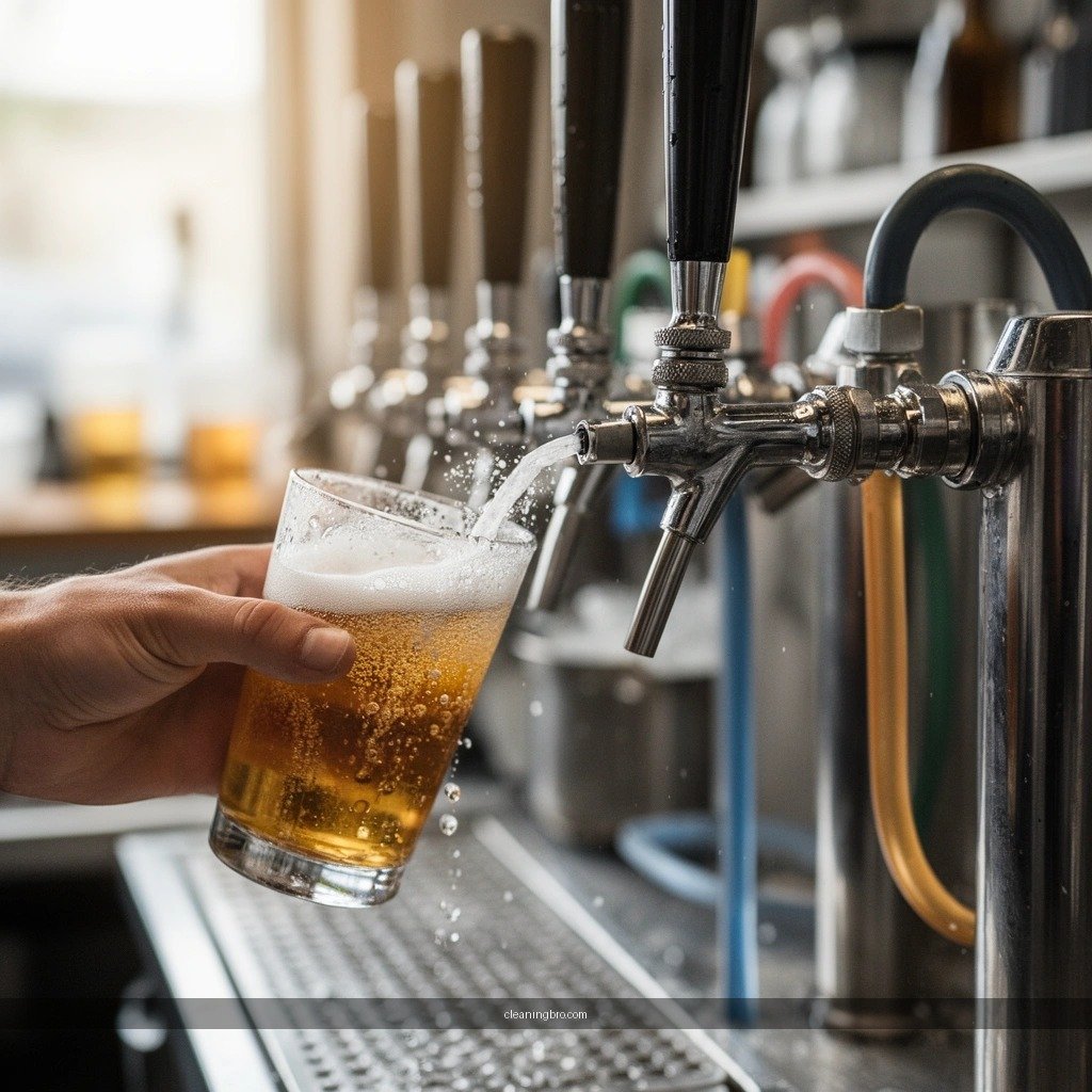 Beer Line Fixtures - how to clean beer lines