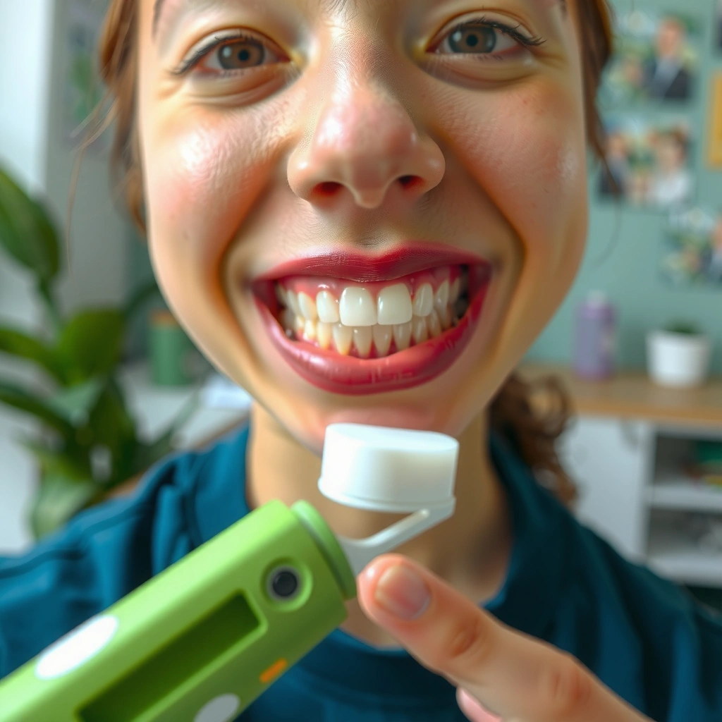 Between Teeth Tool - how to clean between teeth