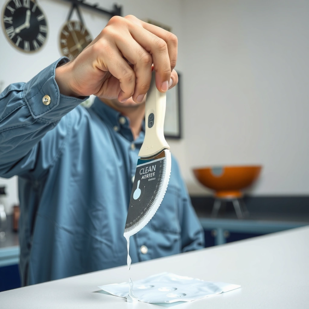 Blade Type - how to clean a blade