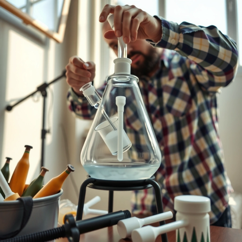 Bong Material - how to clean a bong with boiling water