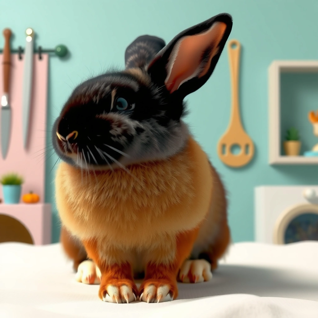 Bunny Ears Cleaning - how to clean a bunnies ears