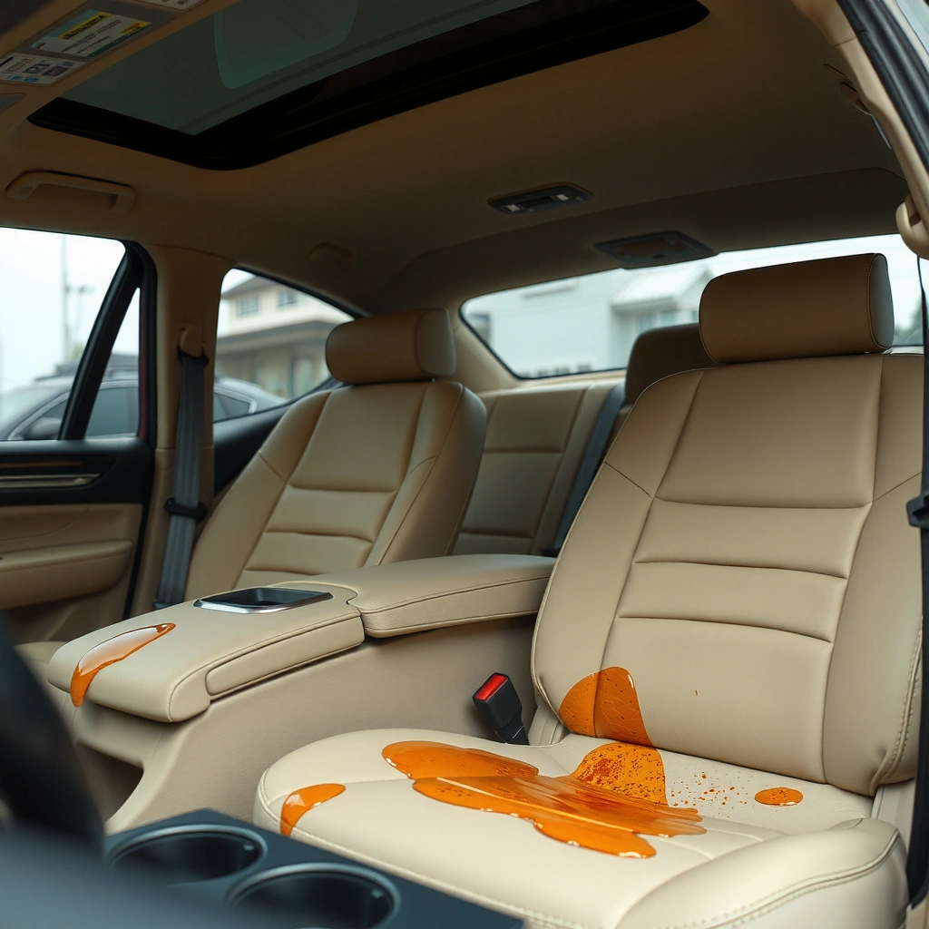 Car Seat Material - how to clean water stains on car seats