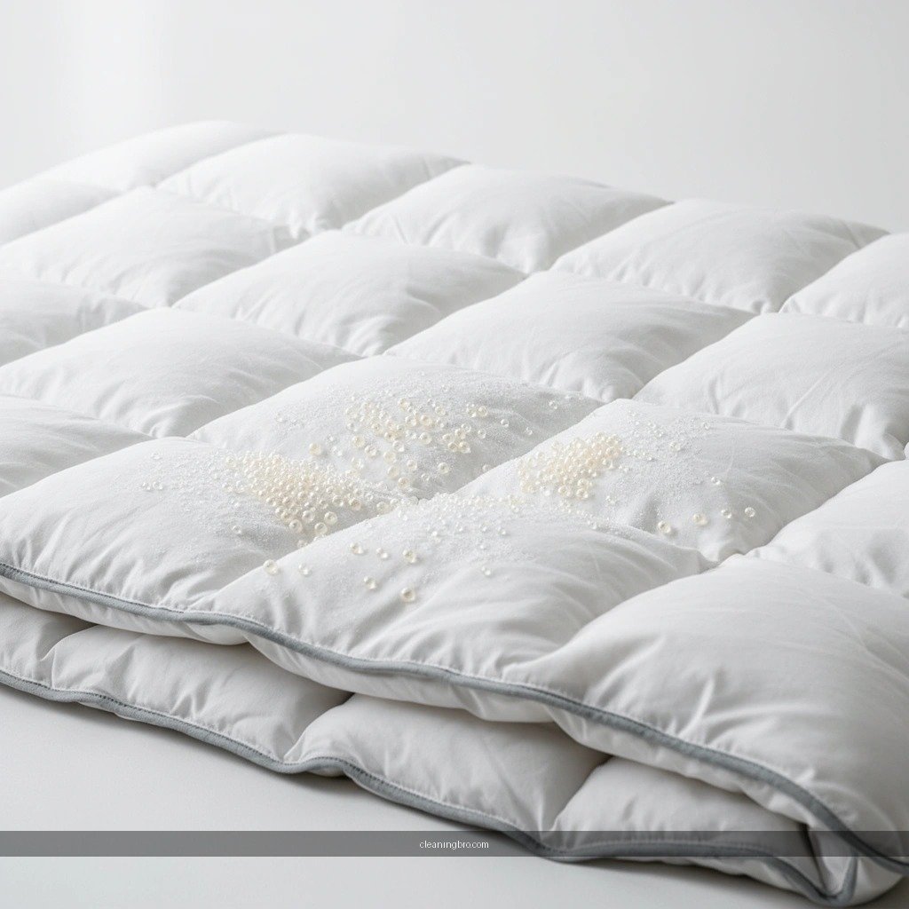 Care Label - how to clean a weighted blanket with beads