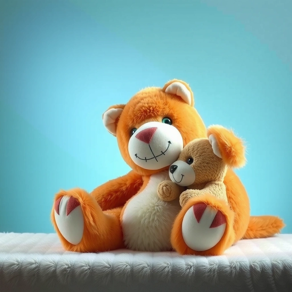 Care Label - how to clean giant stuffed animals