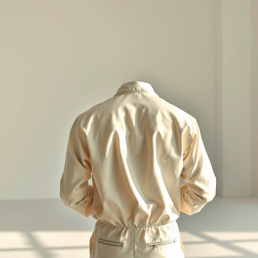 Care Label - how to clean white jacket