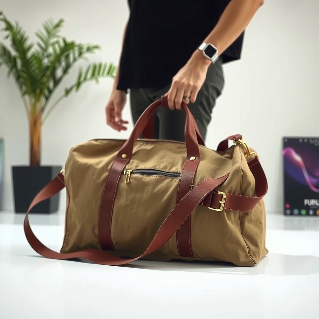 Care Label - how to clean duffle bag