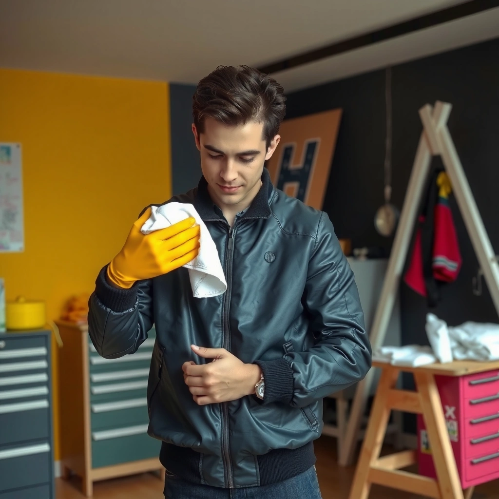 Care Label - how to clean wax jacket