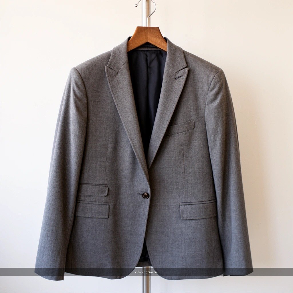 Care Label - how to clean a blazer