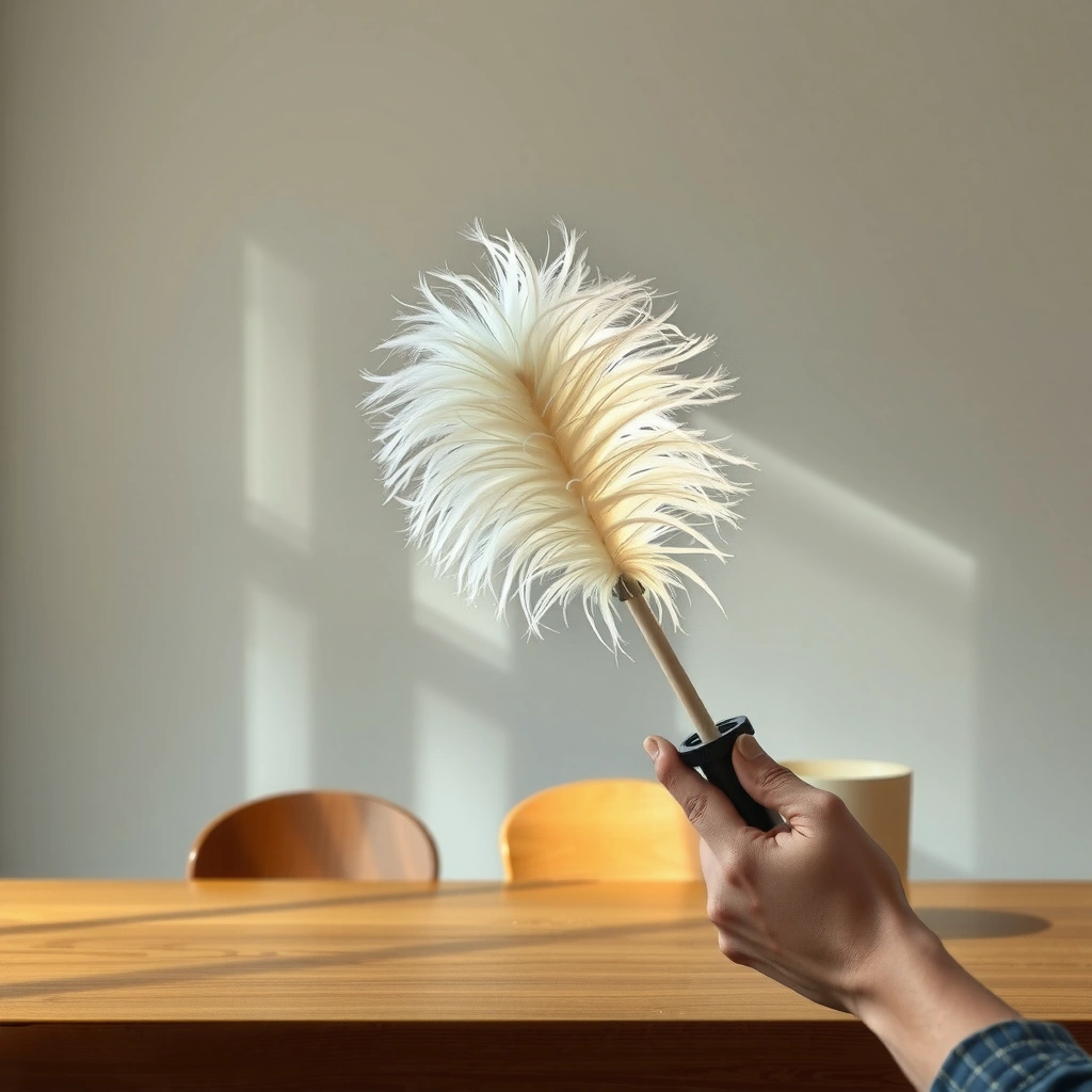 Care Supplies - how do you clean a feather duster