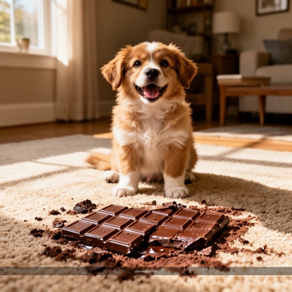 Carpet Type - how to clean chocolate from carpet