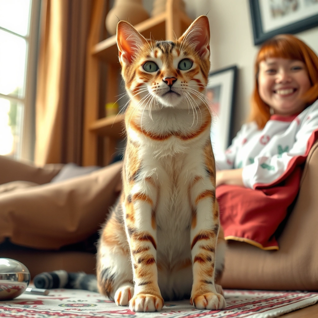Cat Cleaning - how to teach a cat to clean its bum