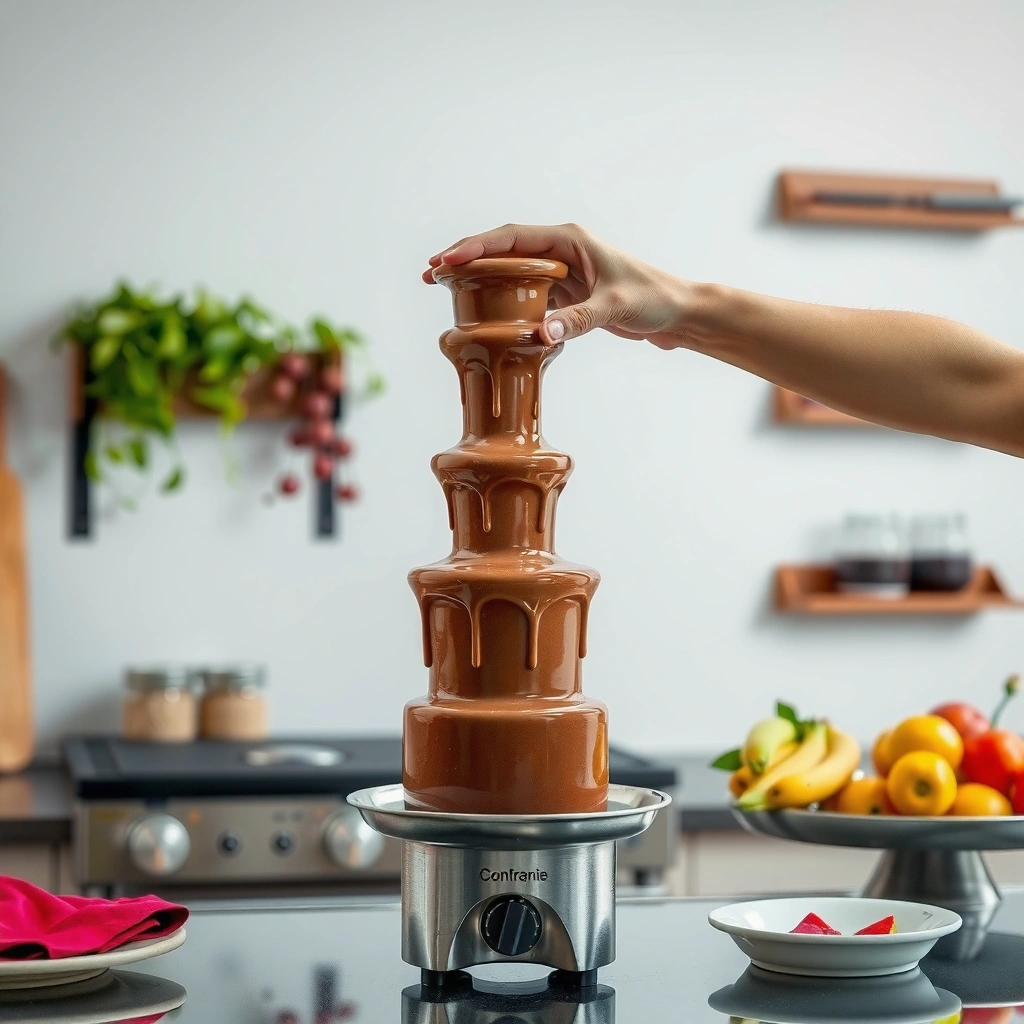 Chocolate - how do you clean a chocolate fountain