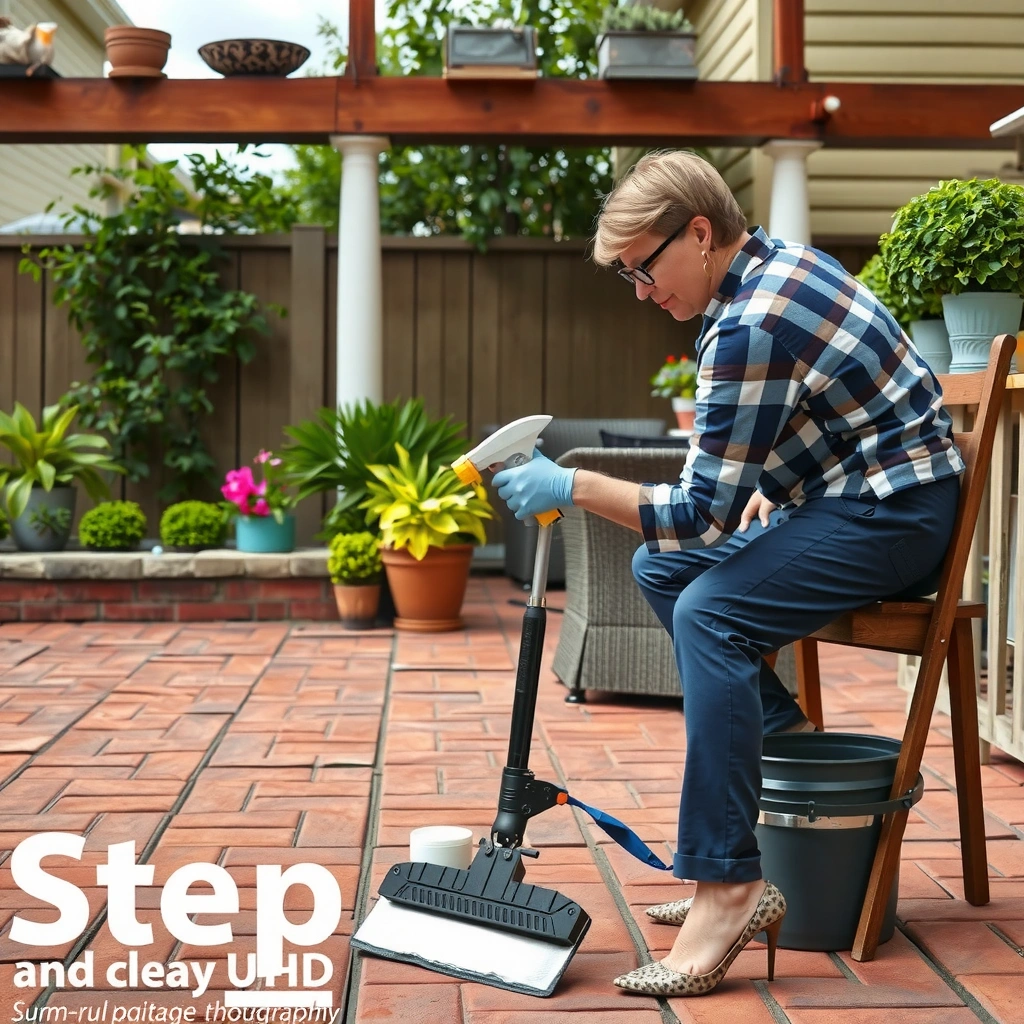 Cleaner - how do you clean a brick patio