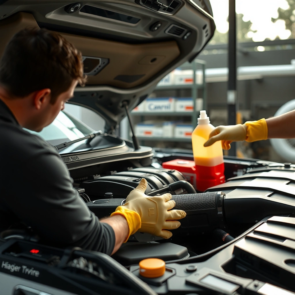 Cleaner - how to clean engine in car