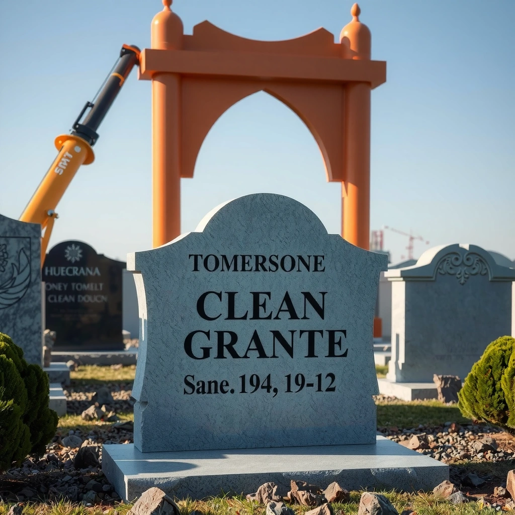 Cleaner - how to clean tombstone granite