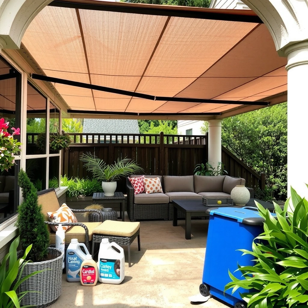 Cleaner - how to clean sunbrella awning