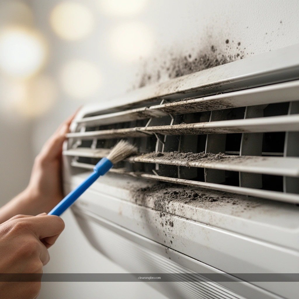 Cleaner - how to clean mold around air vents
