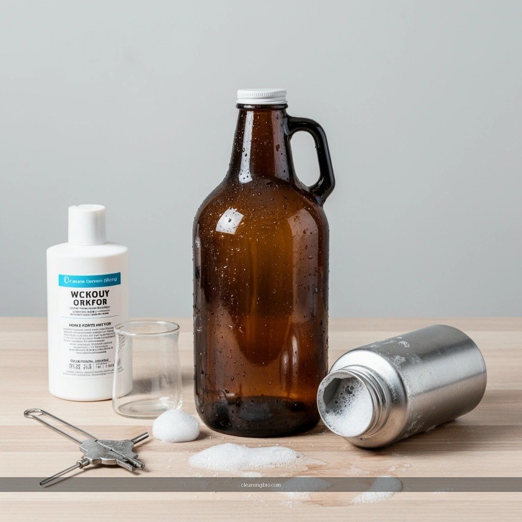 Cleaning a Growler - how to clean a growler