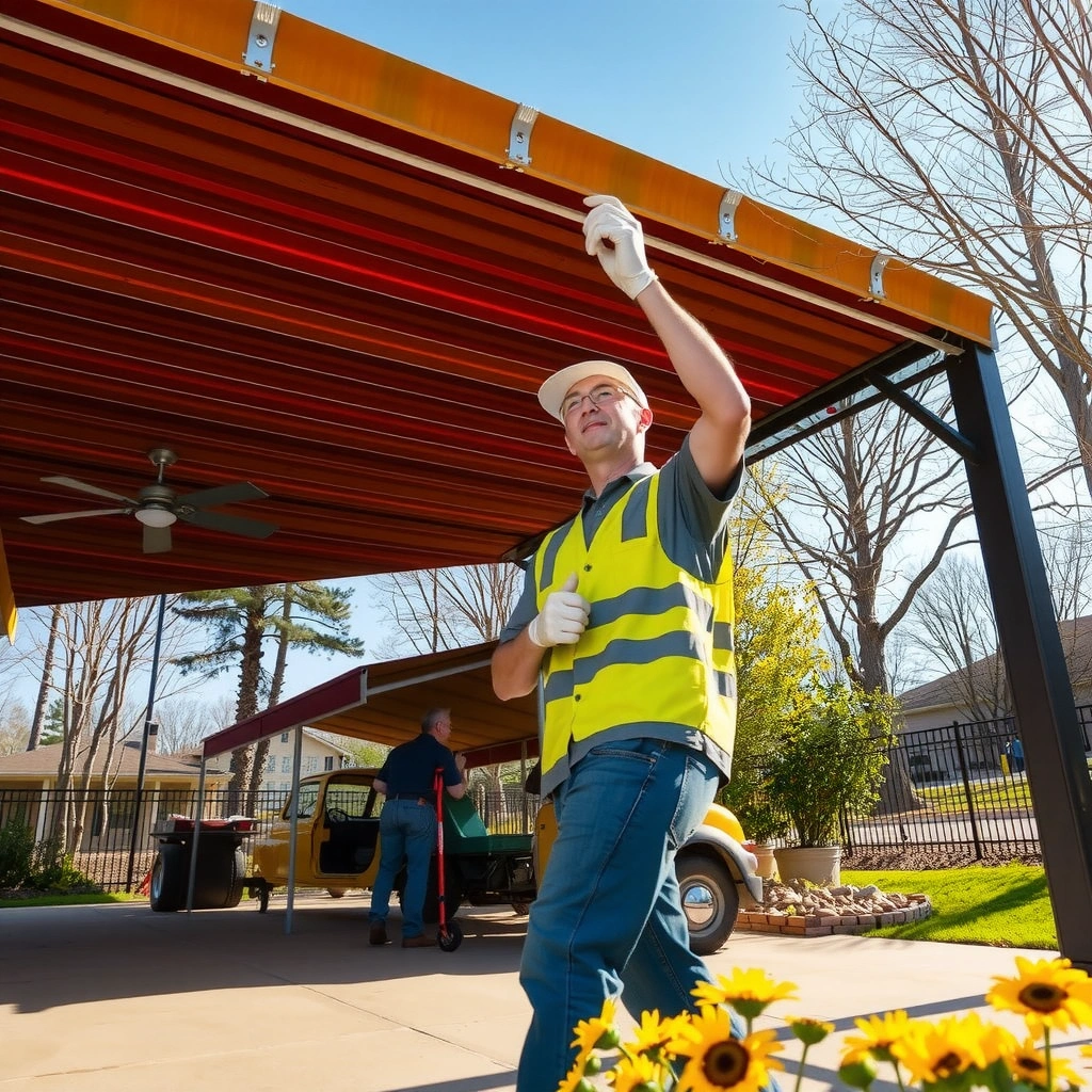 Cleaning Supplies - how to clean a sunsetter awning