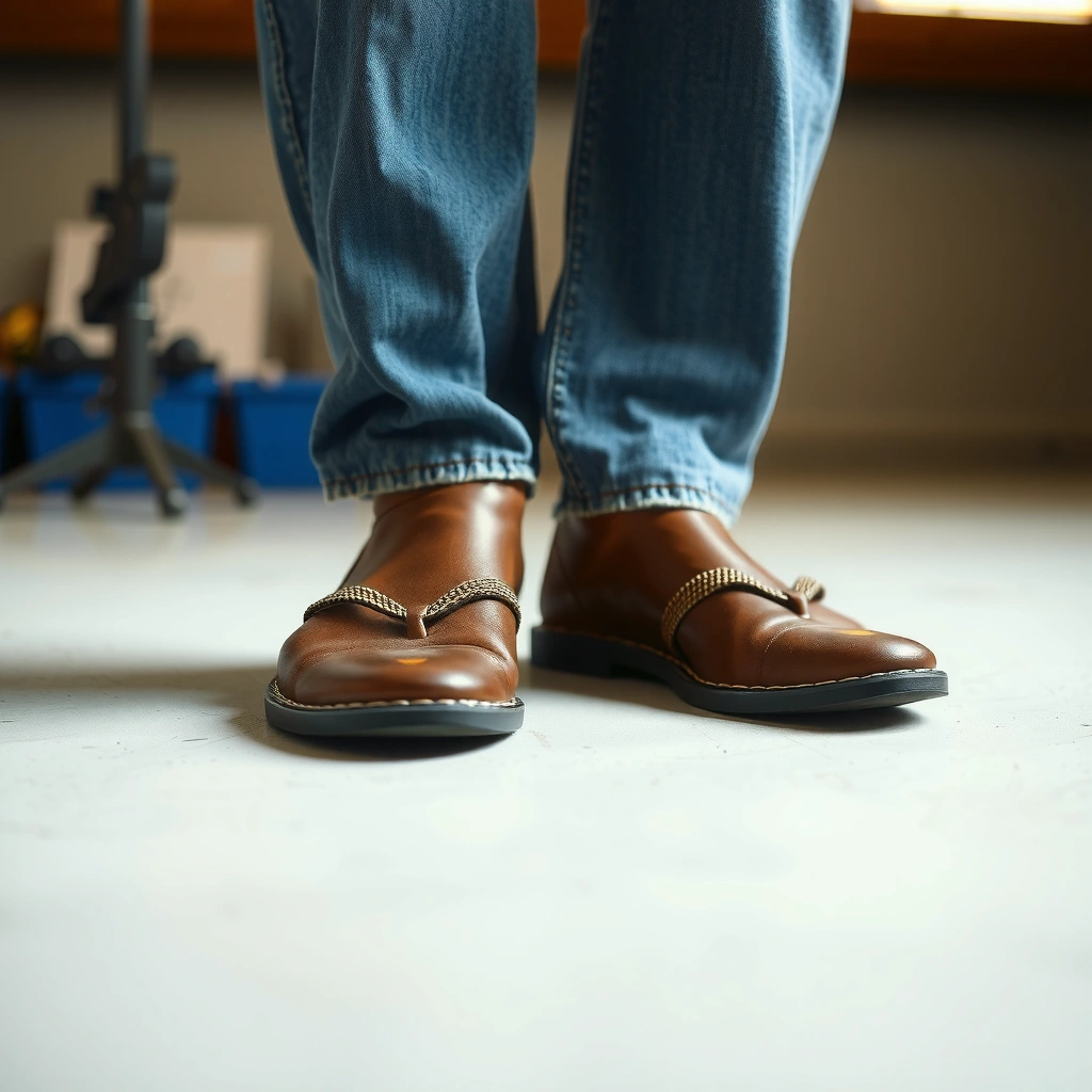 Cleaning Supplies - how to clean leather flip flops
