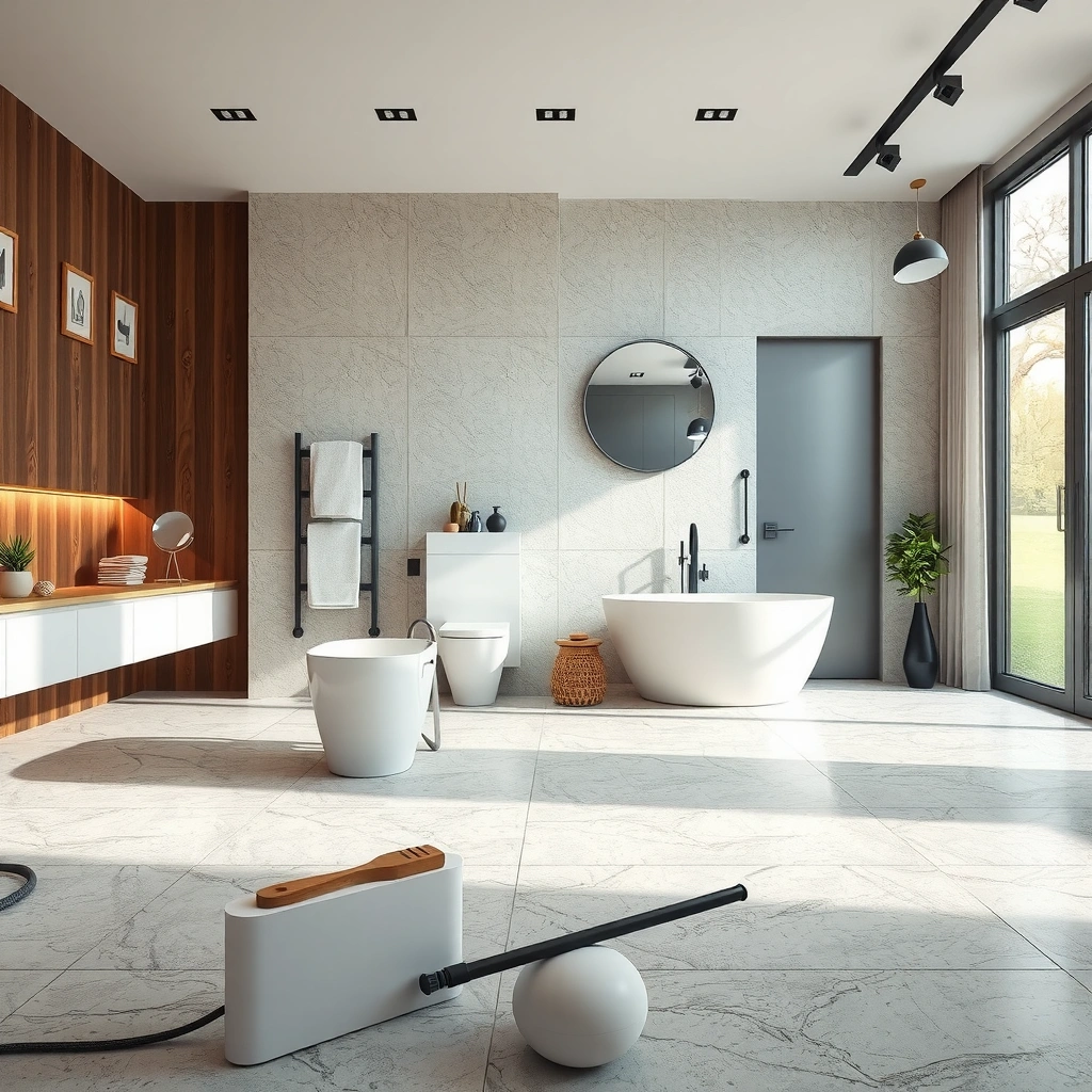 Cleaning Supplies - how to clean rock tile floors