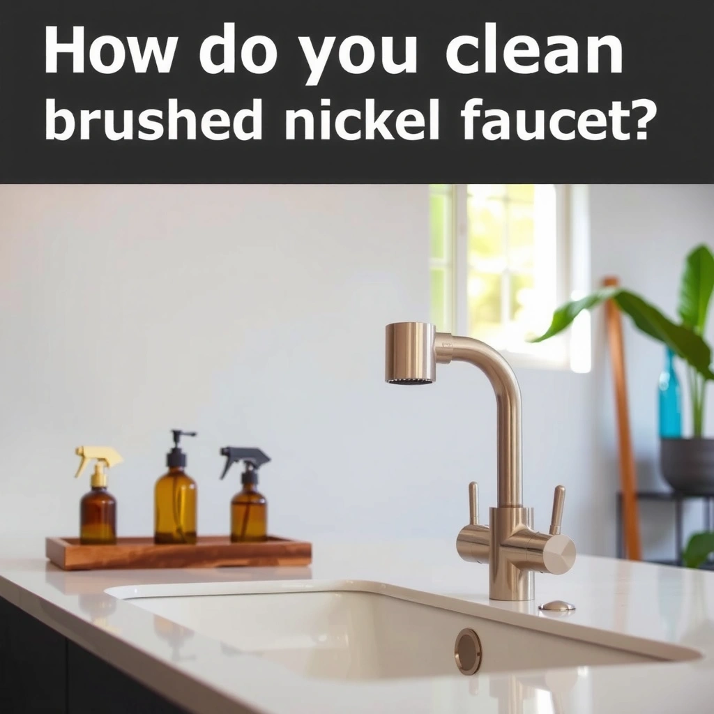 Cleaning Supplies - how do you clean brushed nickel faucets