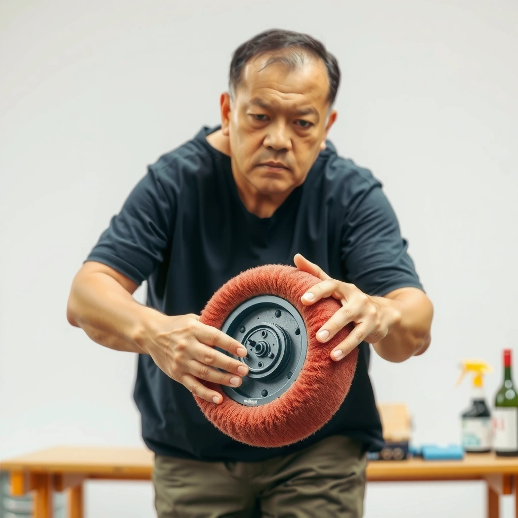 Cleaning Supplies - how to clean a buffing wheel