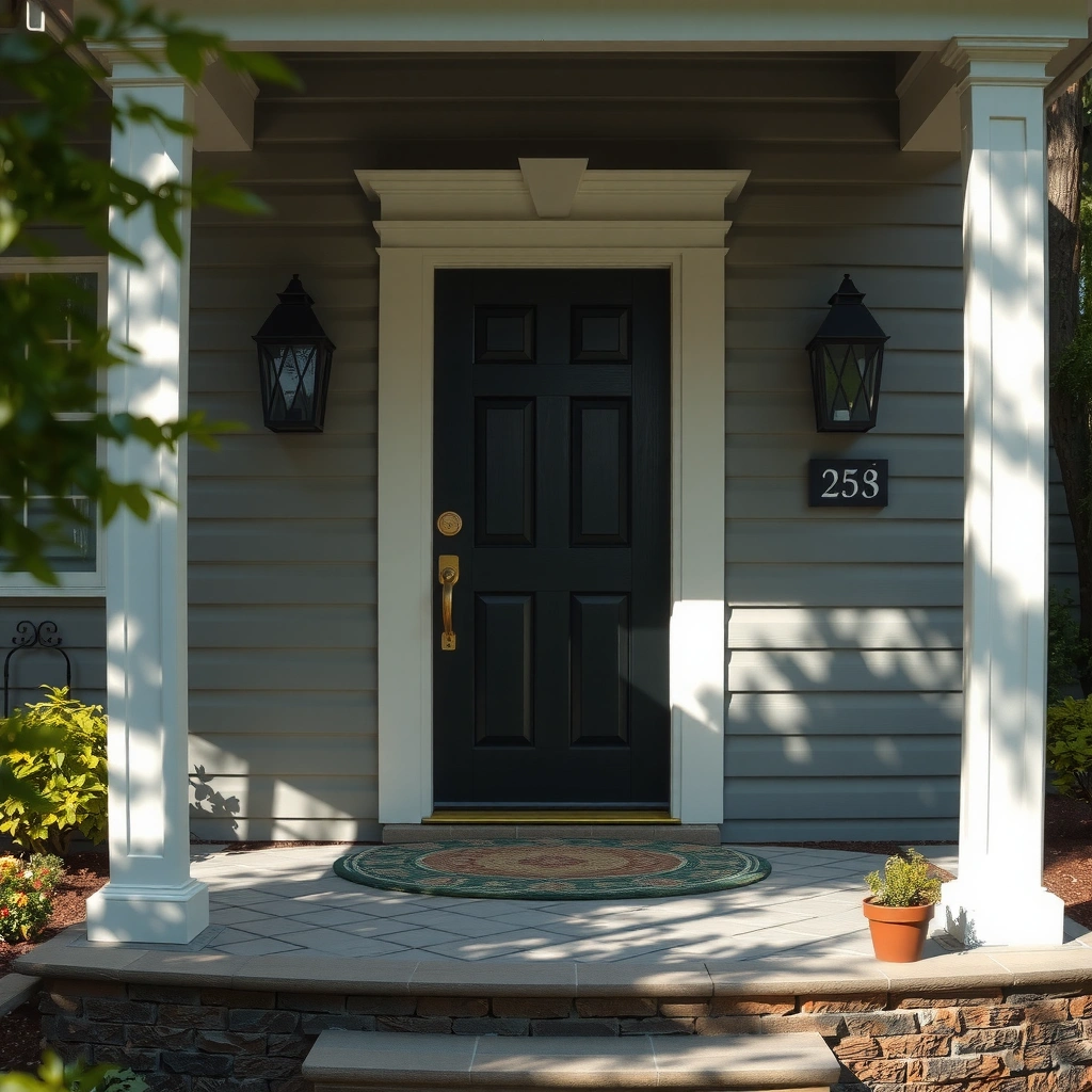 Cleaning Supplies - how to clean front door of house
