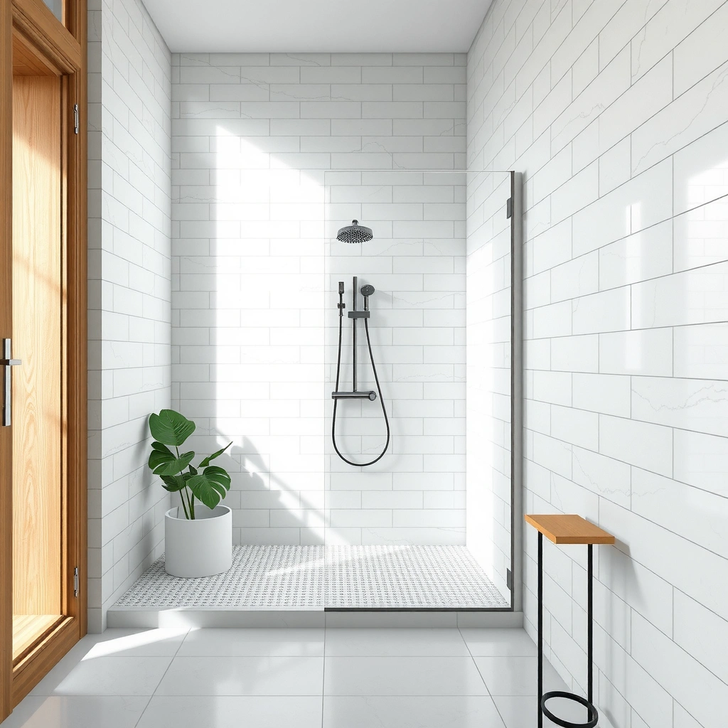 Cleaning Supplies - how to clean matte porcelain tiles in shower