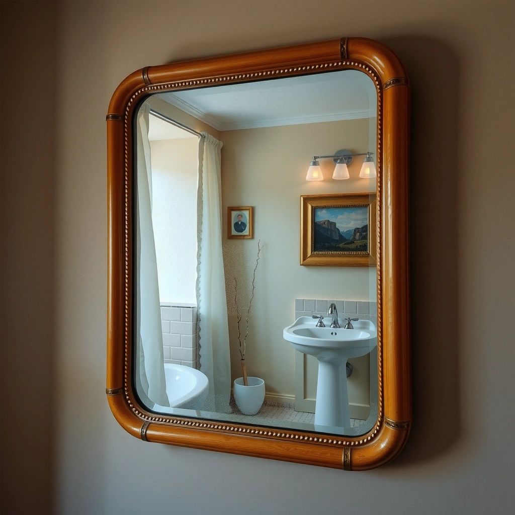 Cleaning Supplies - how to clean old mirror