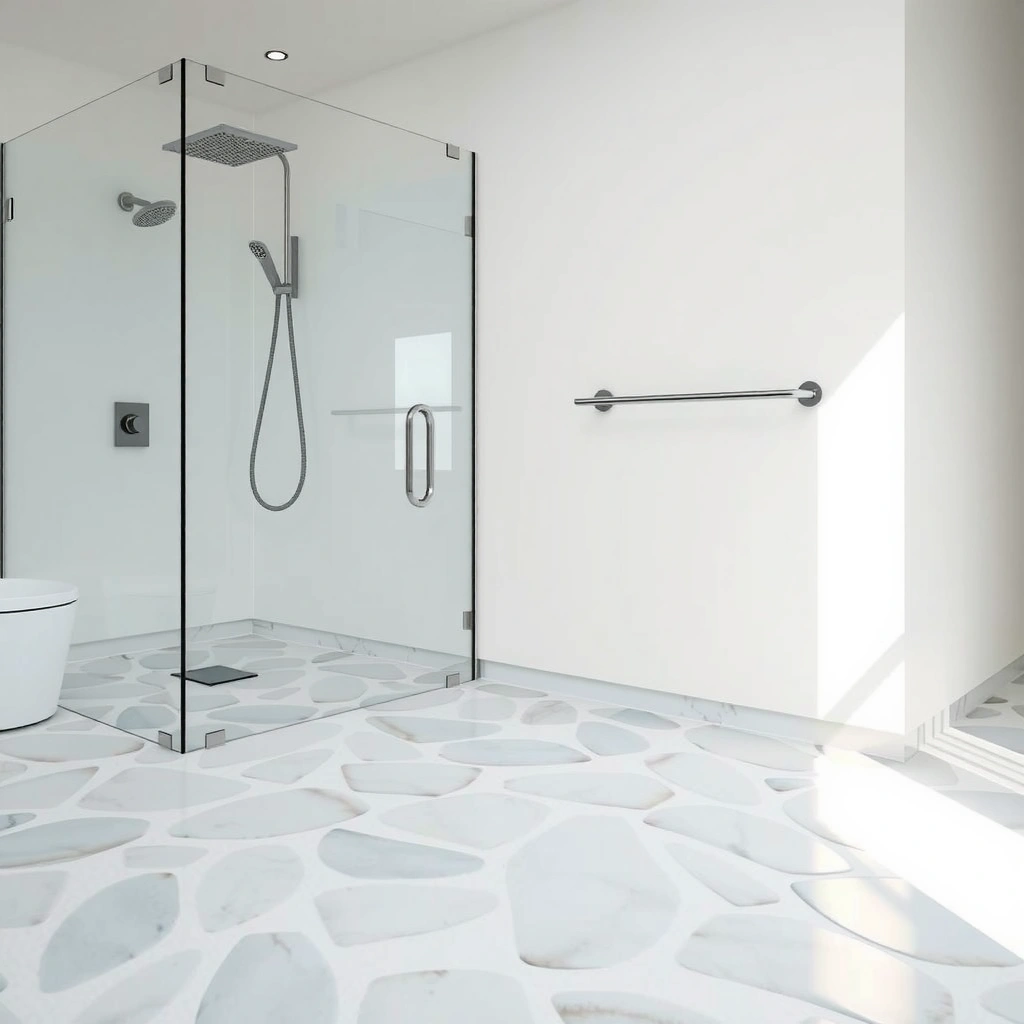 Cleaning Supplies - how to clean pebble shower floor