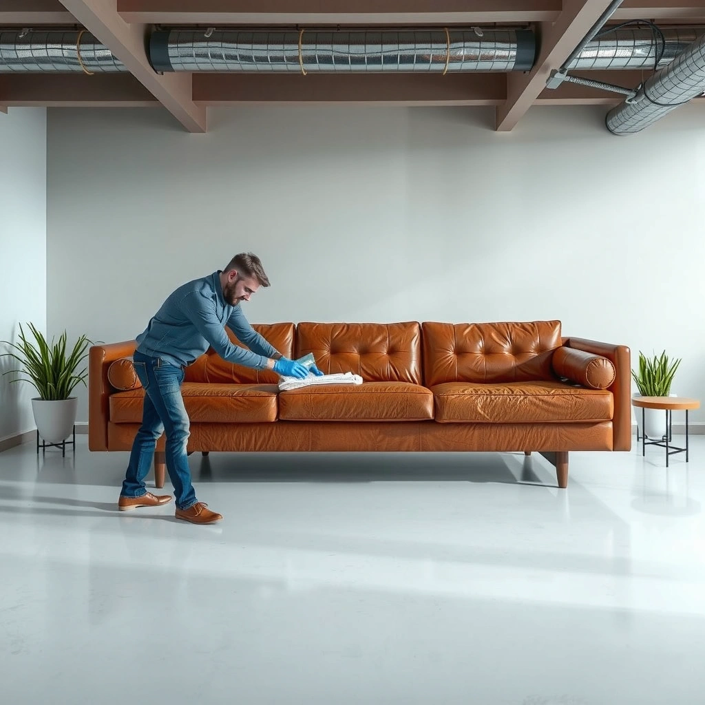 Cleaning Supplies - how to clean a fake leather couch