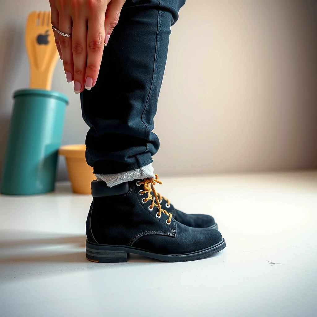 Cleaning Supplies - how to clean black suede boots