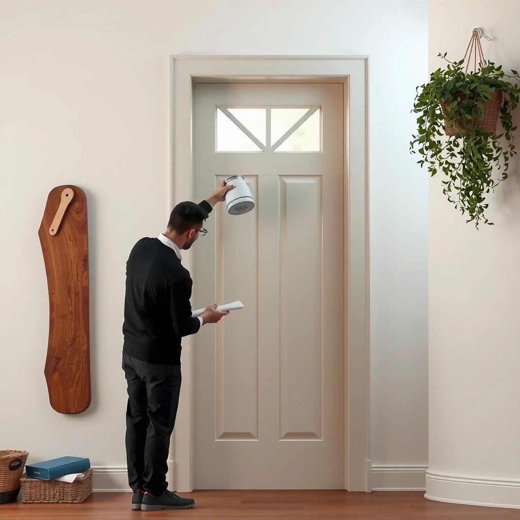 Cleaning Supplies - how to clean fiberglass door