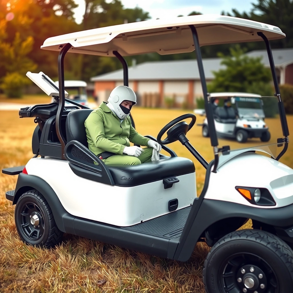 Cleaning Supplies - how to clean golf cart