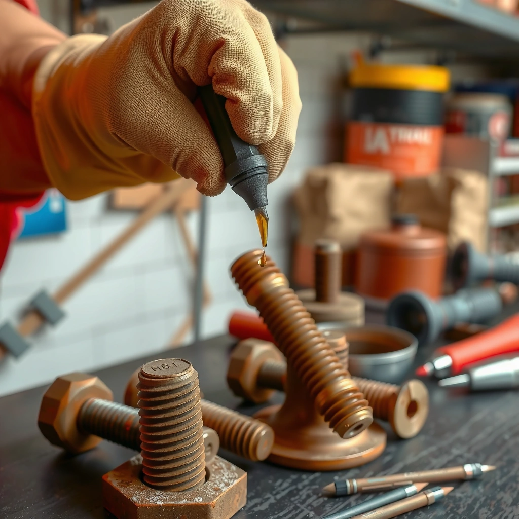 Cleaning Supplies - how to clean rusty bolts