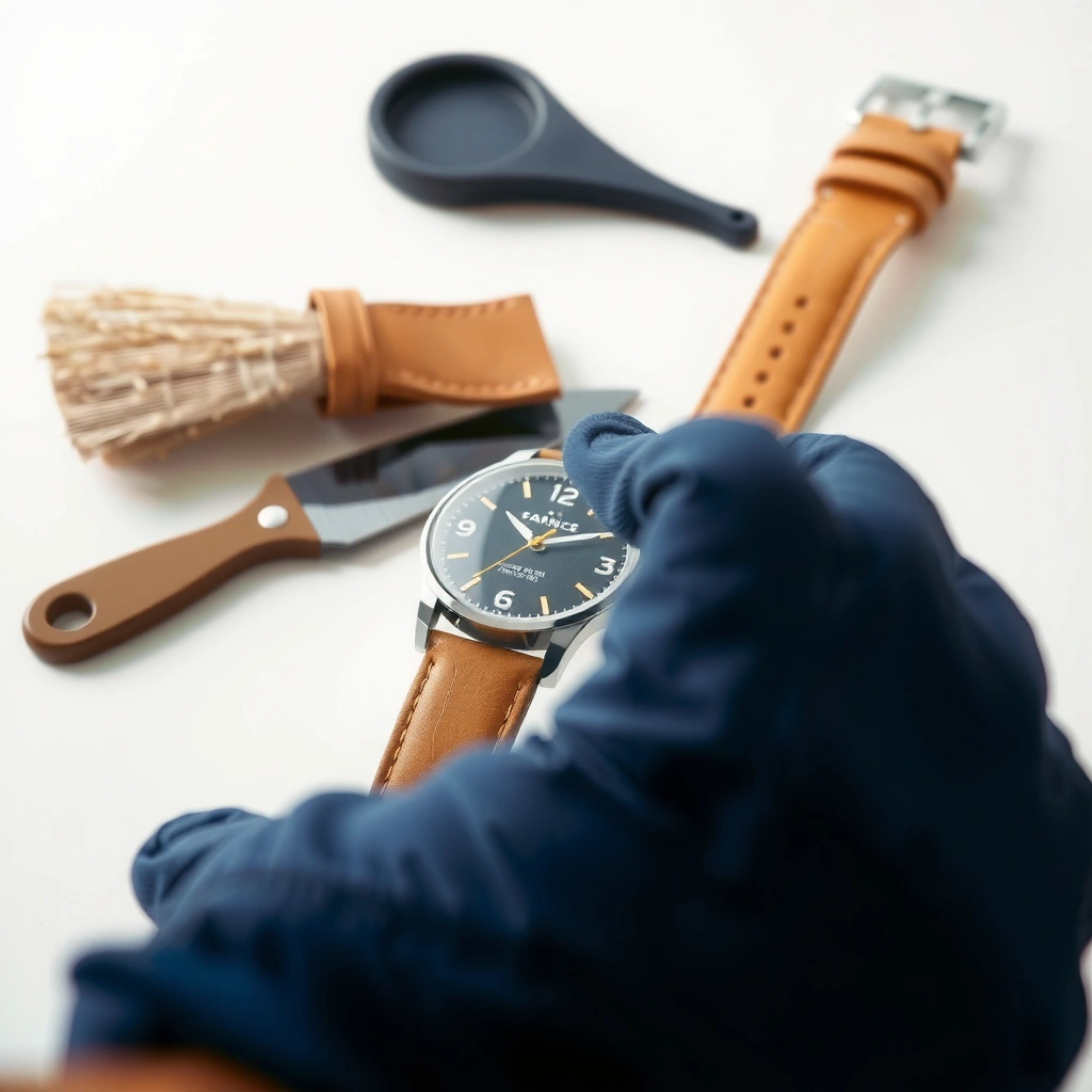 Cleaning Supplies - how to clean watch leather strap