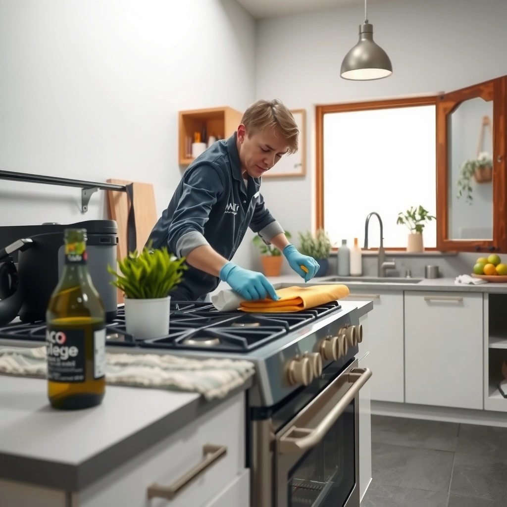 Cleaning Supplies - how to clean wolf stove