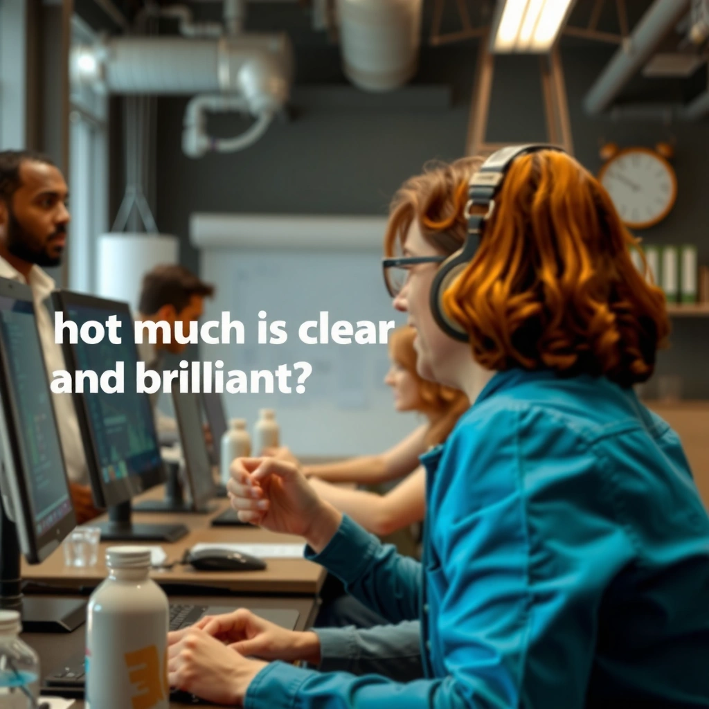 Clear and Brilliant - how much is clear and brilliant