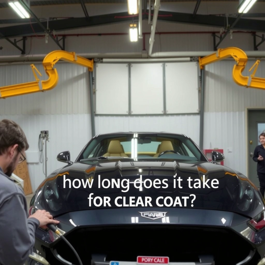 Clear Coat Drying - how long does it take for clear coat to dry