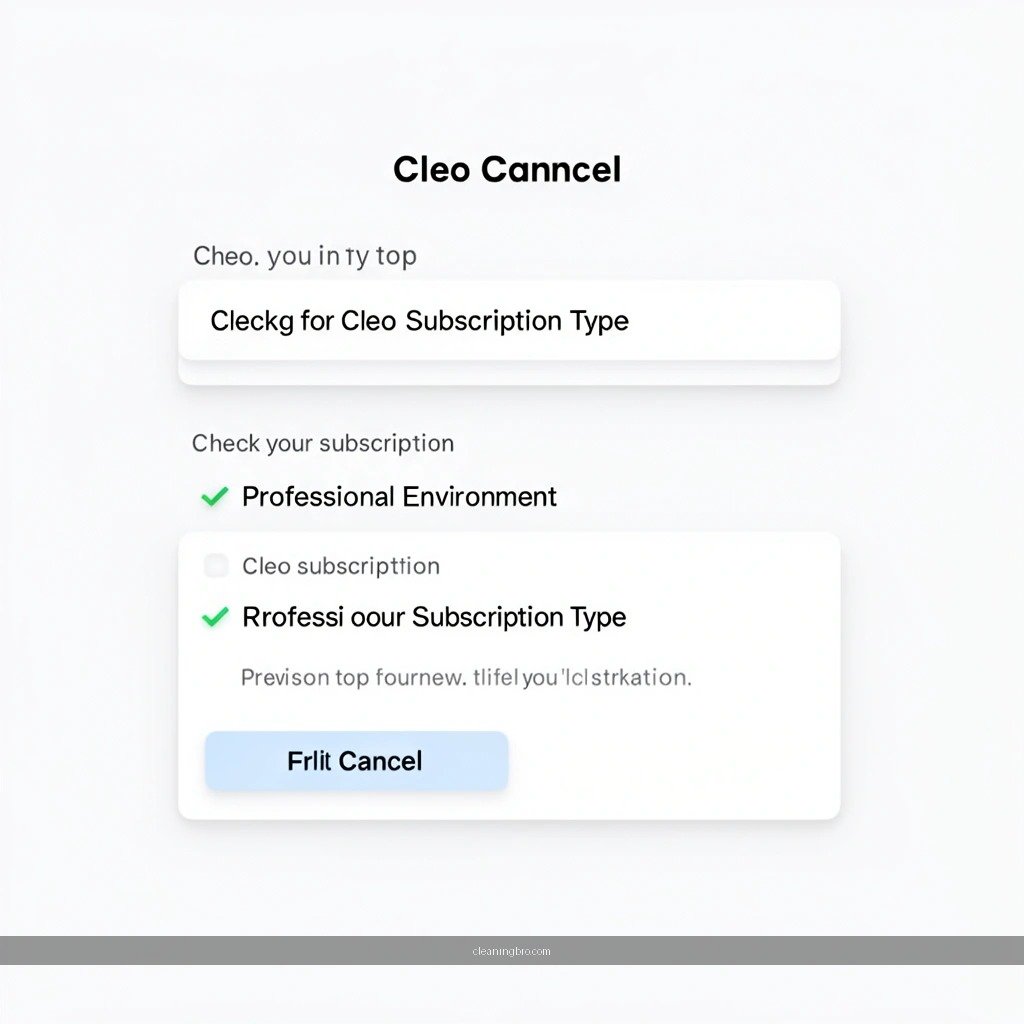 Cleo - how to cancel cleo subscription