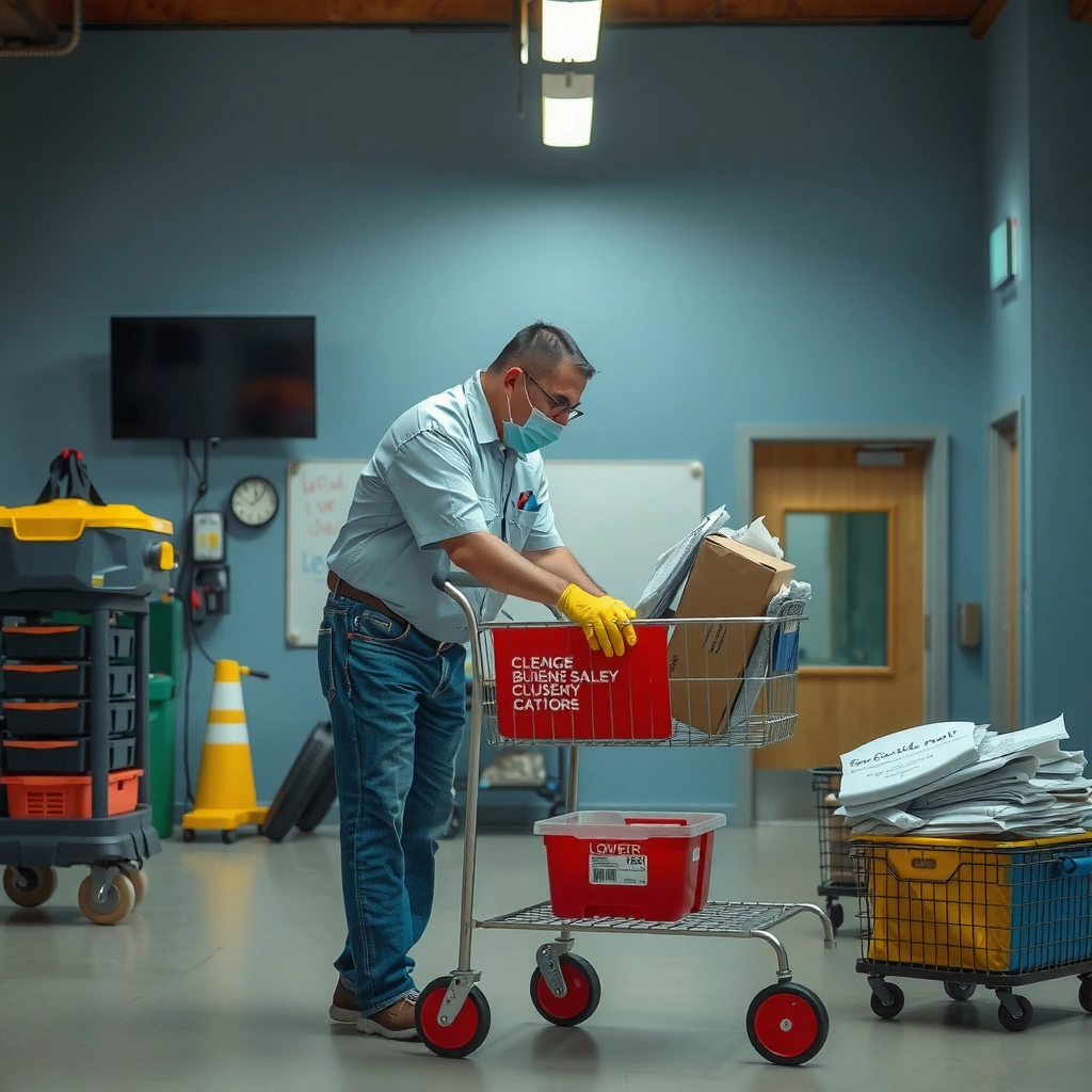Clog - how to clean a clogged cart