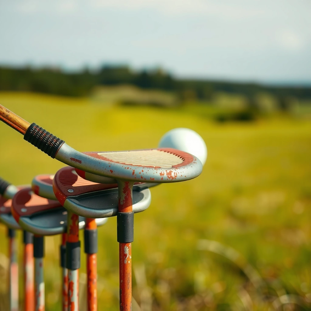 Club Finish - how to clean rusty golf clubs