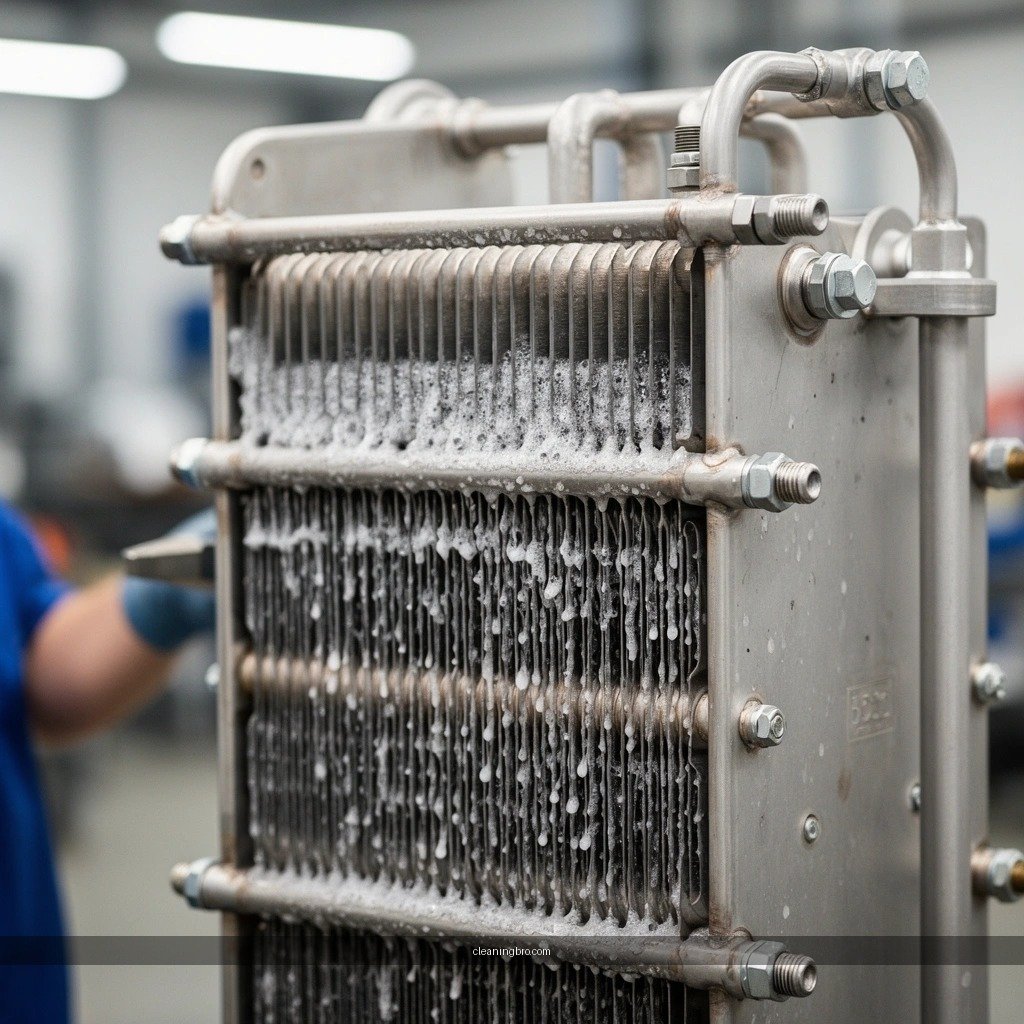 Contaminants Heat Exchanger - how to clean a secondary heat exchanger