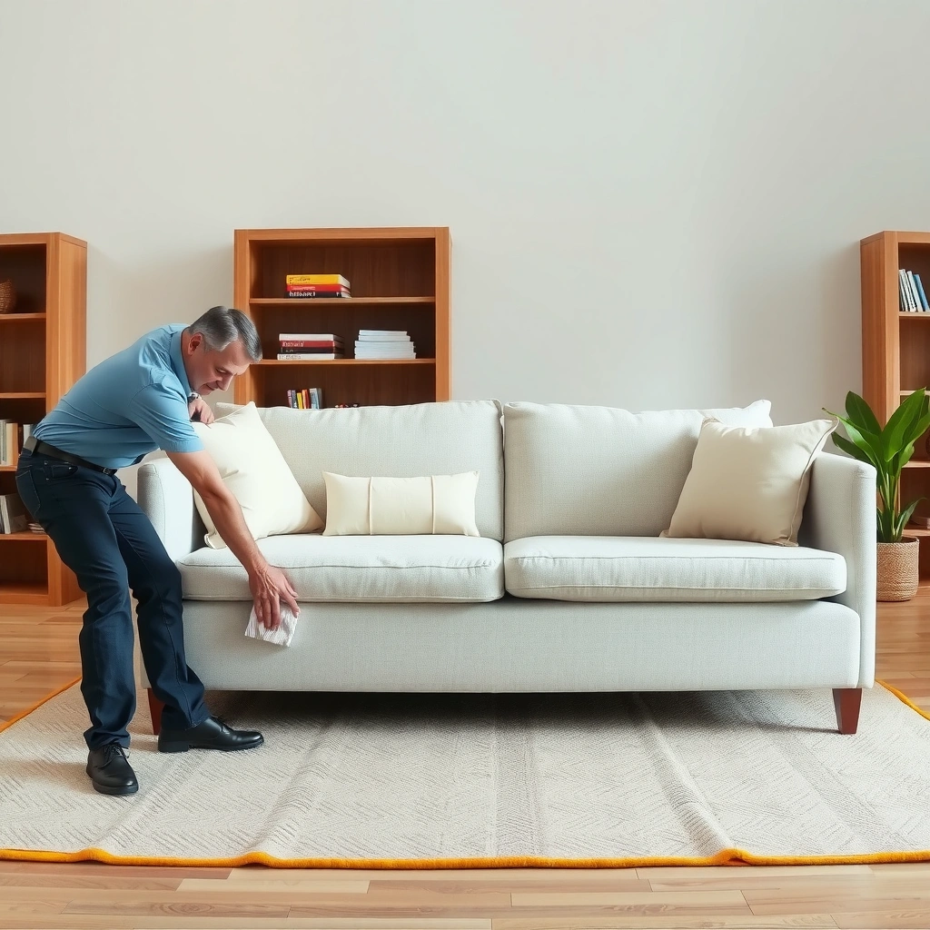 Couch Fabric Needs - how to clean a couch with non removable cushions