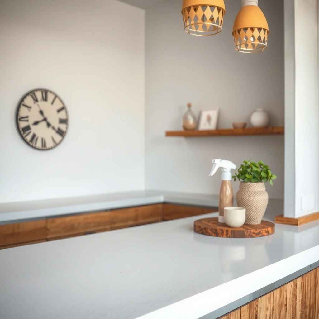 Countertop Material - how to clean rust off counter tops