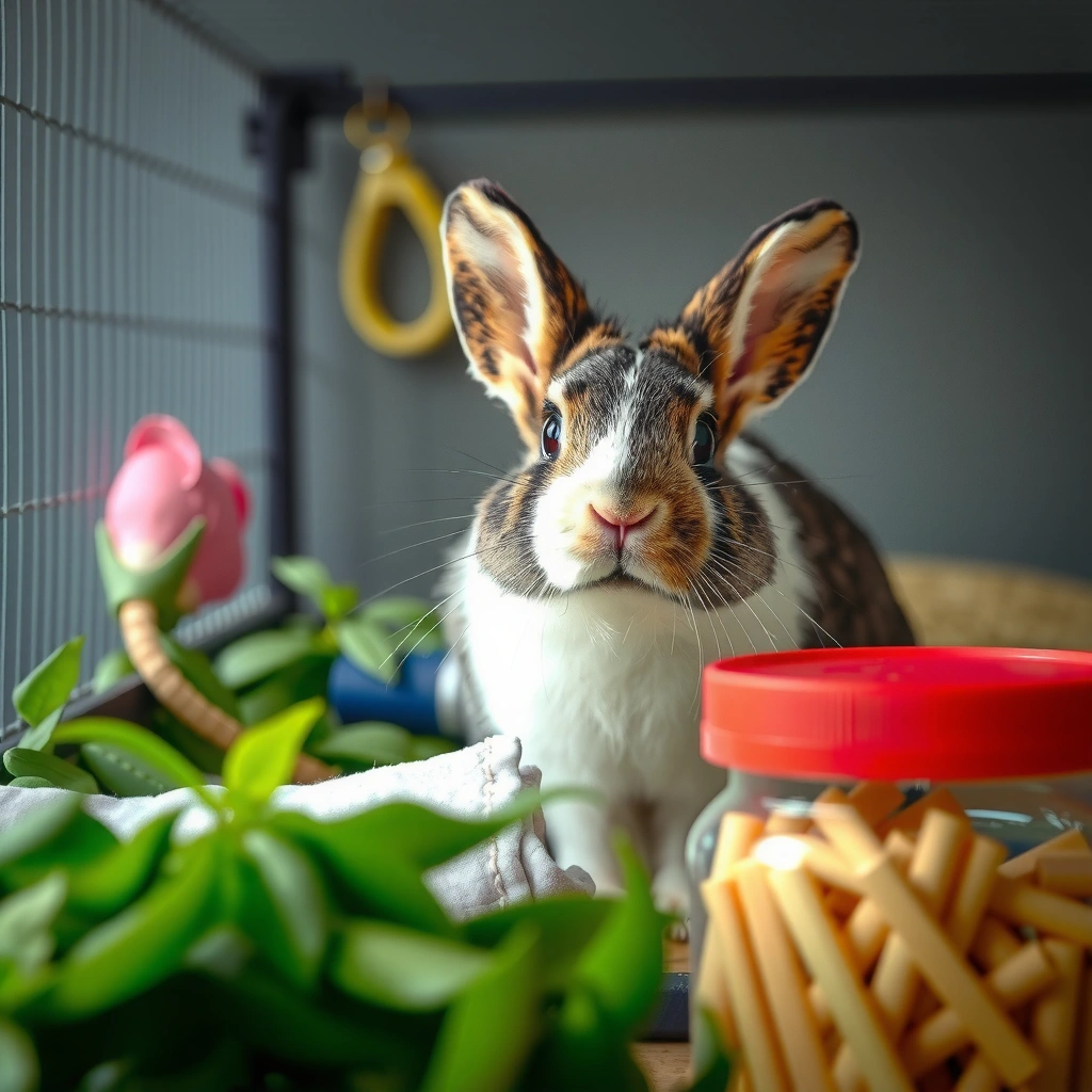 Daily Spot-Clean - how often to clean rabbit cage